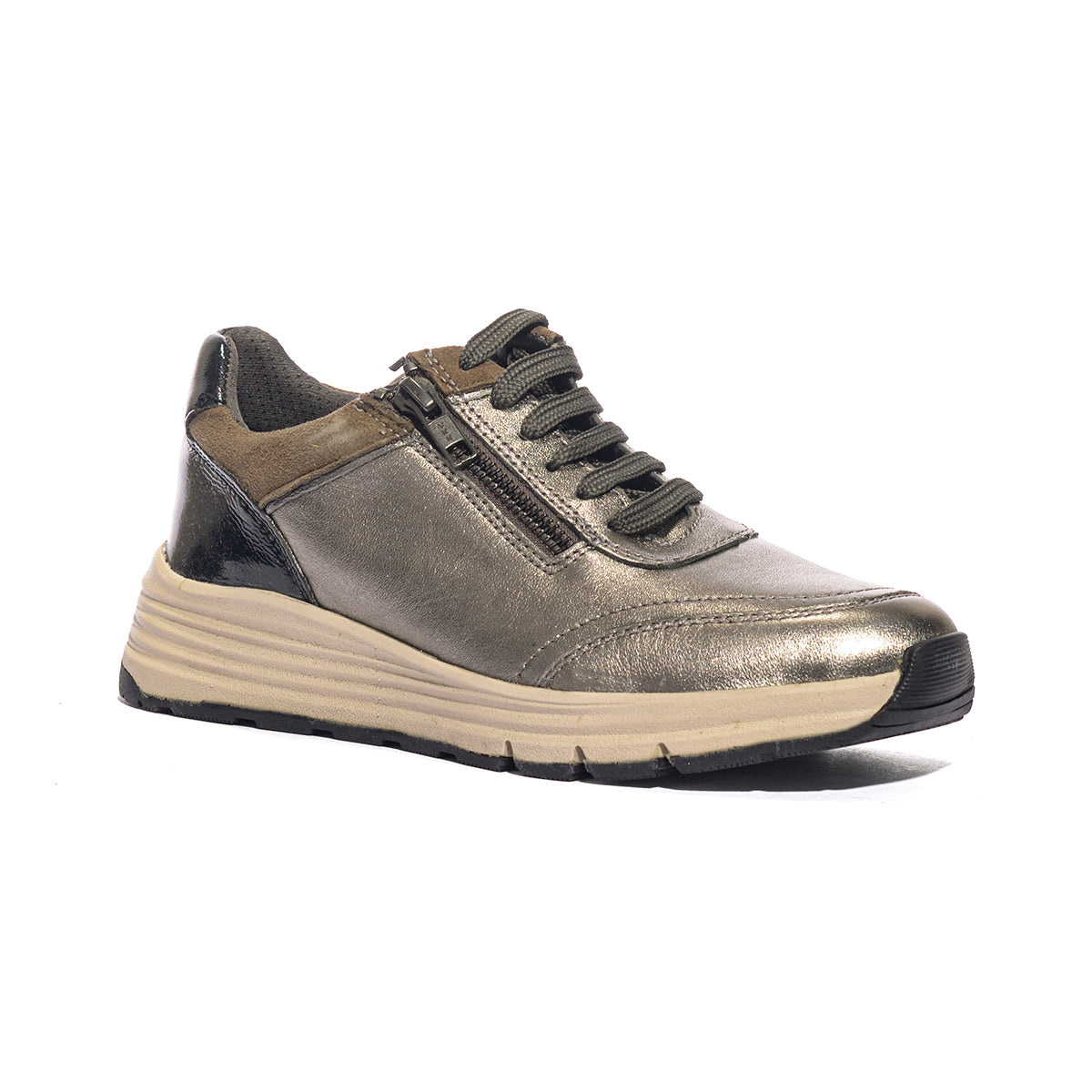 WALK DREAM W22267-08 SILVER Sneakers Donna 