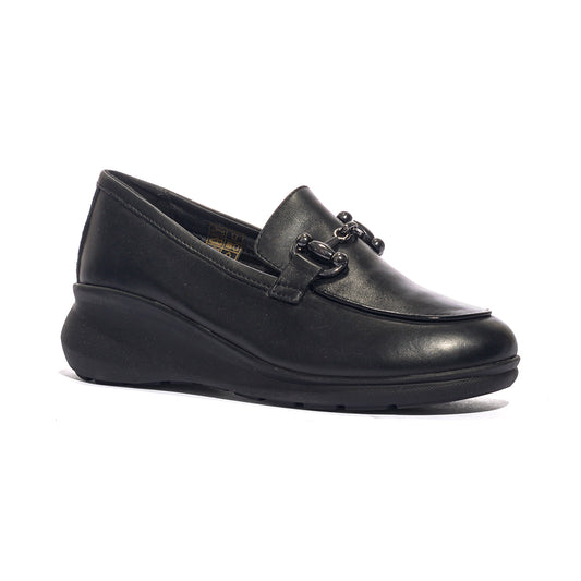 WALK DREAM W22605-01 BLACK Slip-on Donna 
