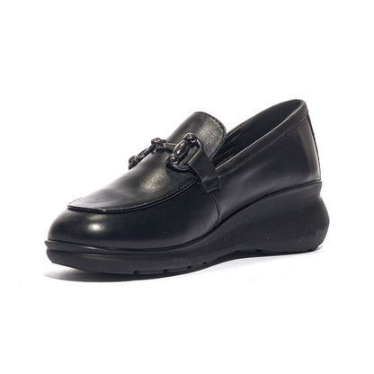 WALK DREAM W22605-01 BLACK Slip-on Donna 
