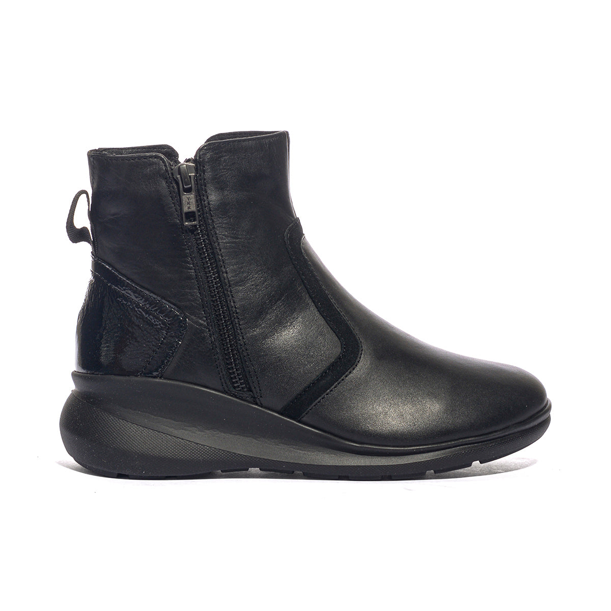 WALK DREAM W22610-01 BLACK Stivaletti Donna 