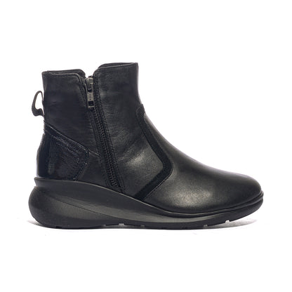 WALK DREAM W22610-01 BLACK Stivaletti Donna 