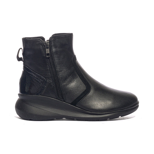 WALK DREAM W22610-01 BLACK Stivaletti Donna 