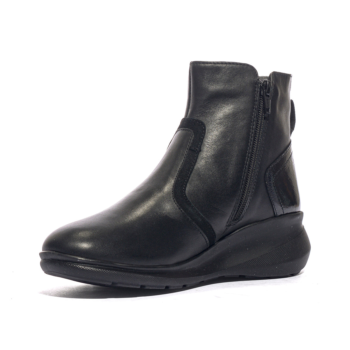 WALK DREAM W22610-01 BLACK Stivaletti Donna 