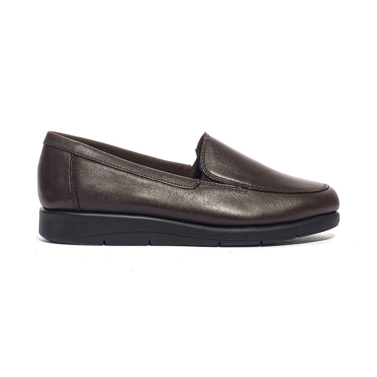 WALK DREAM W5697-01 DK BROWN Slip-on Donna 