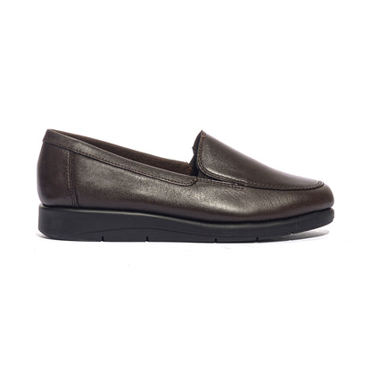 WALK DREAM W5697-01 DK BROWN Slip-on Donna 