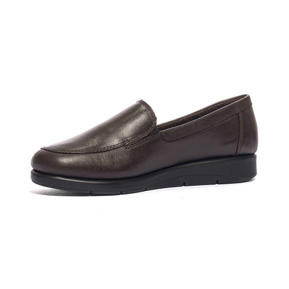 WALK DREAM W5697-01 DK BROWN Slip-on Donna 
