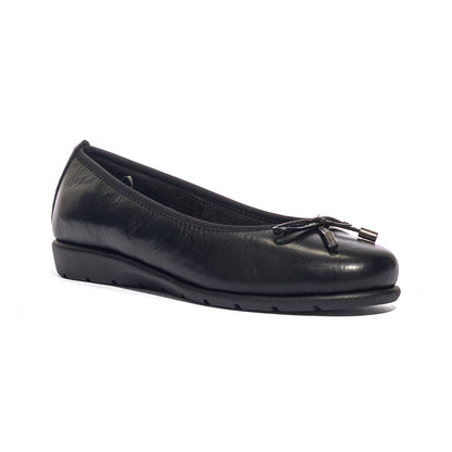 WALK DREAM W6629-01 BLACK Ballerina Donna 