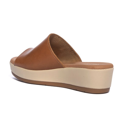 VALLEVERDE 34221 CUOIO Sandali Donna 