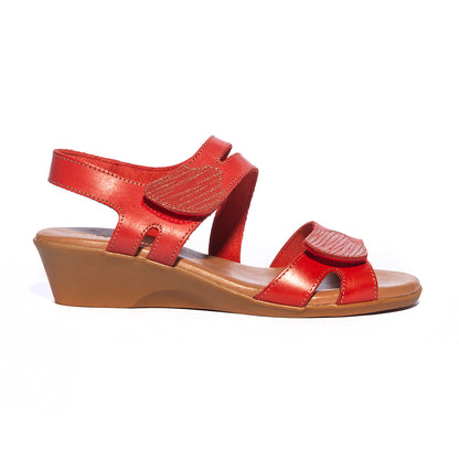 VALLEVERDE 34206 ROSSO Sandali Donna 