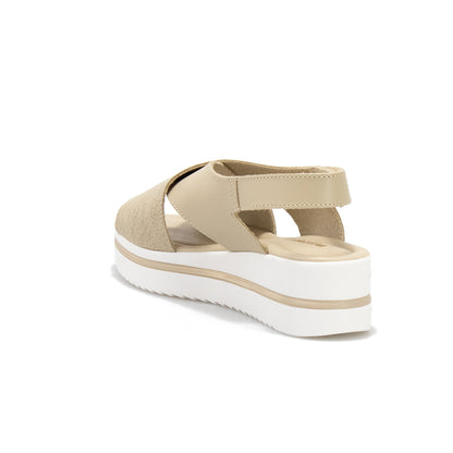 VALLEVERDE 32321 BEIGE Sandali Donna 