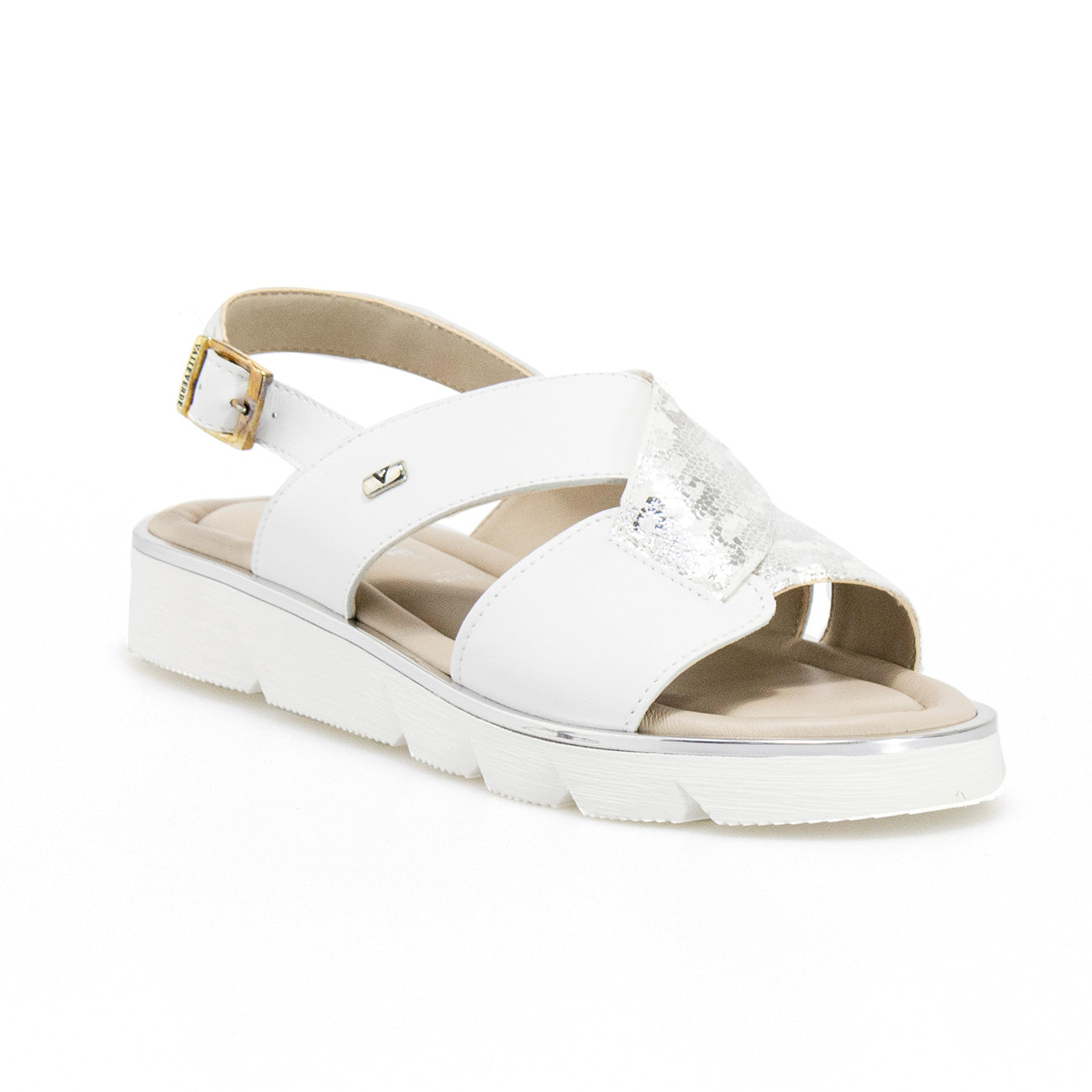 VALLEVERDE 32120 BIANCO Sandali Donna 