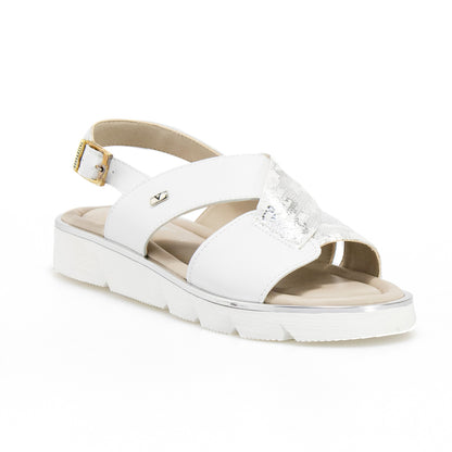 VALLEVERDE 32120 BIANCO Sandali Donna 
