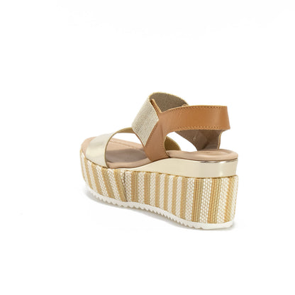 VALLEVERDE 32430 PLATINO Sandali Donna 