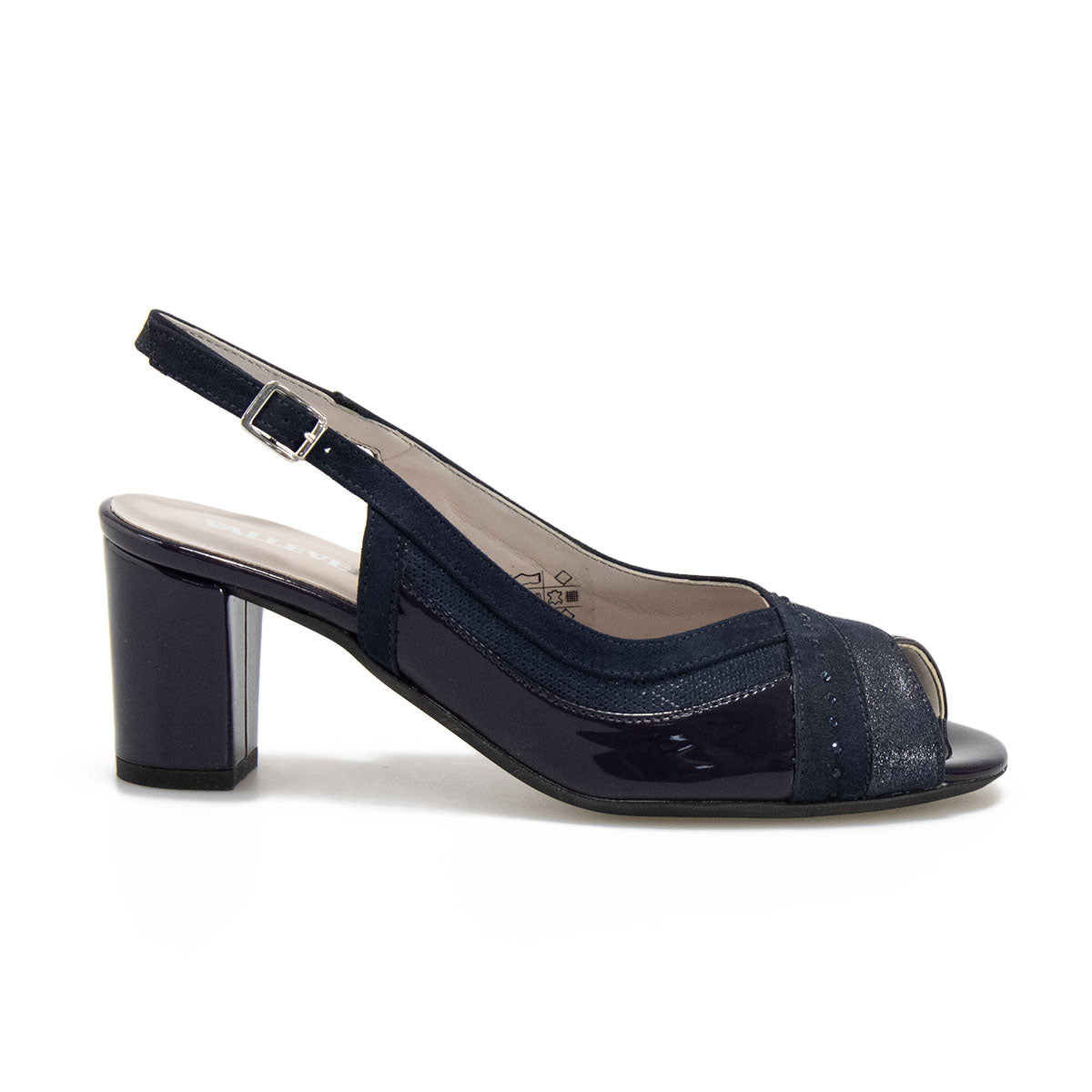VALLEVERDE 45508 NAVY Sandali Donna 