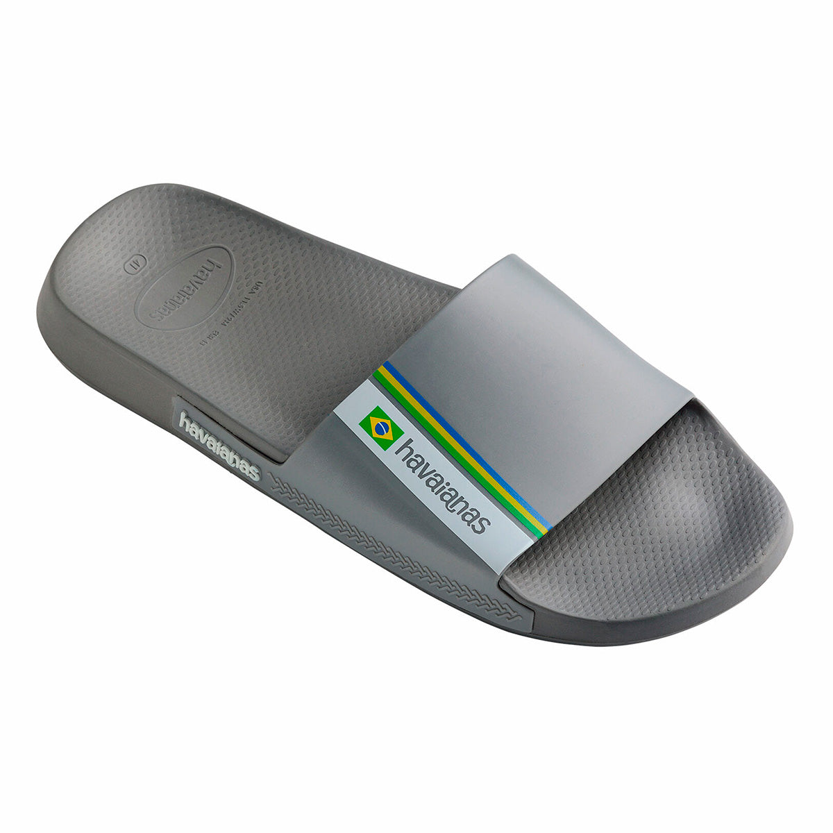 Ciabatte Havaianas Uomo Slide Brasil Steel Grey