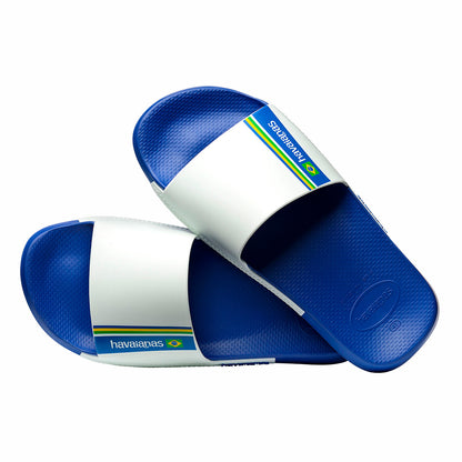 Ciabatte Havaianas Uomo Slide Brasil Marine Blue