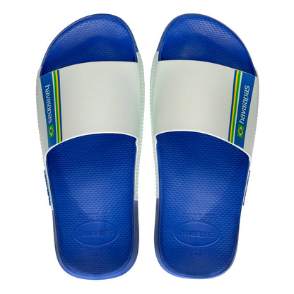 HAVAIANAS SLIDE BRASILMARINE BLU