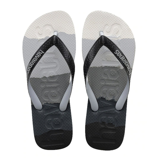 HAVAIANAS TOP LOGOMANIA MULTIBLACK