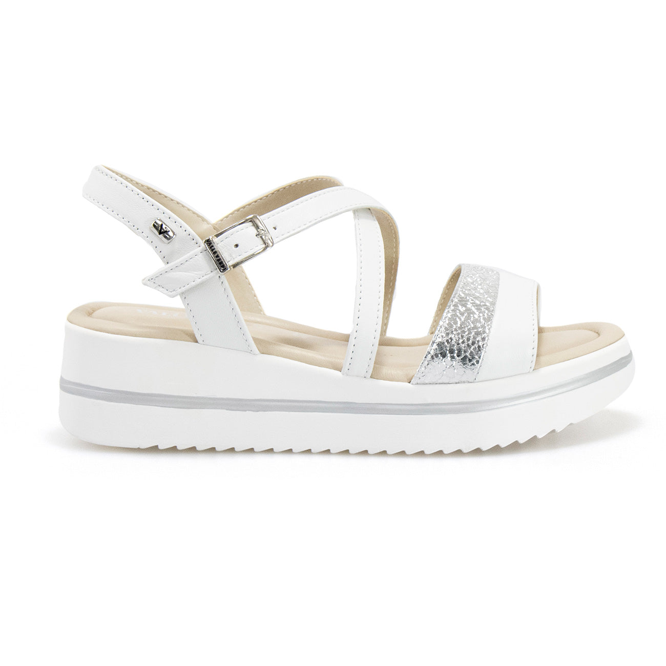 VALLEVERDE 32320 VITELLO BIANCO Sandali Donna 