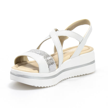 VALLEVERDE 32320 VITELLO BIANCO Sandali Donna 
