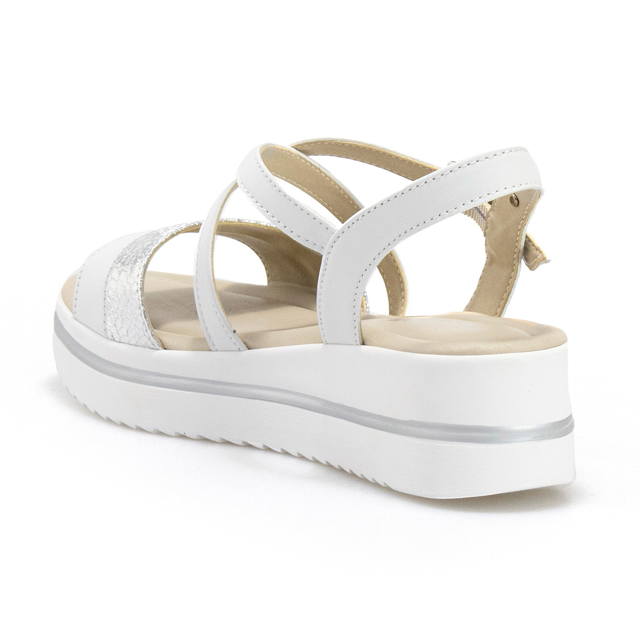 VALLEVERDE 32320 VITELLO BIANCO Sandali Donna 