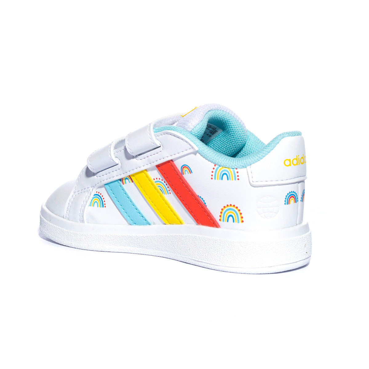 Sneakers Adidas Grand Court  Bianche Multicolor