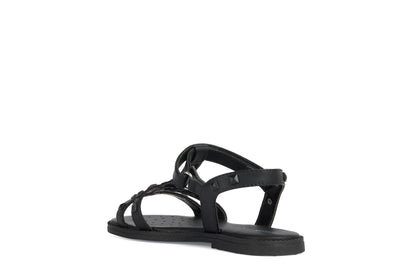 SANDALI GEOX  J SANDAL KARLY GIRL BC neri