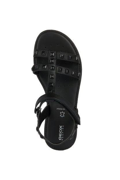 SANDALI GEOX  J SANDAL KARLY GIRL BC neri