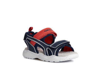 SANDALI GEOX  J SANDAL SPLUSH BOY CE blu