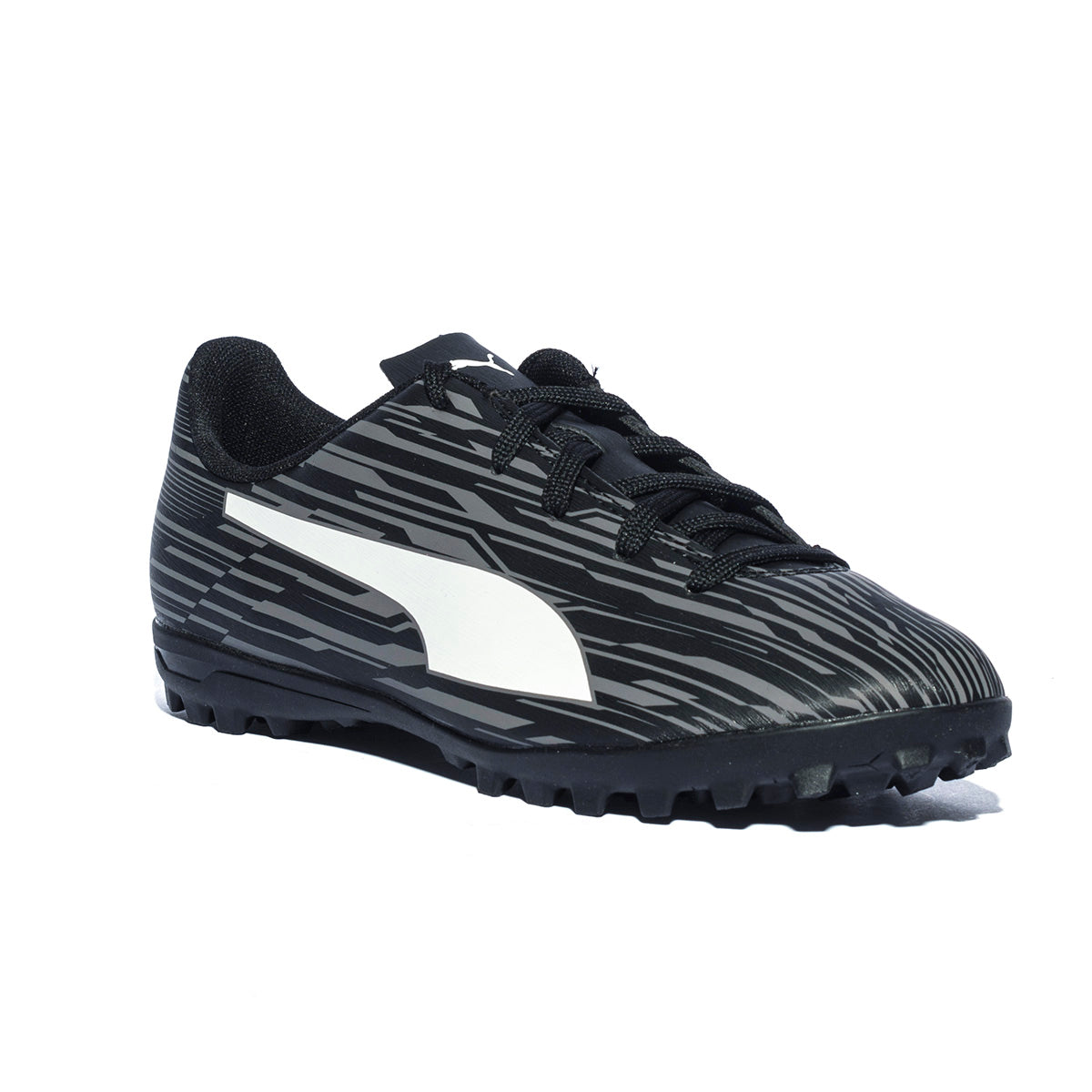 PUMA 106579-02 Black  White Calcio Bambino 