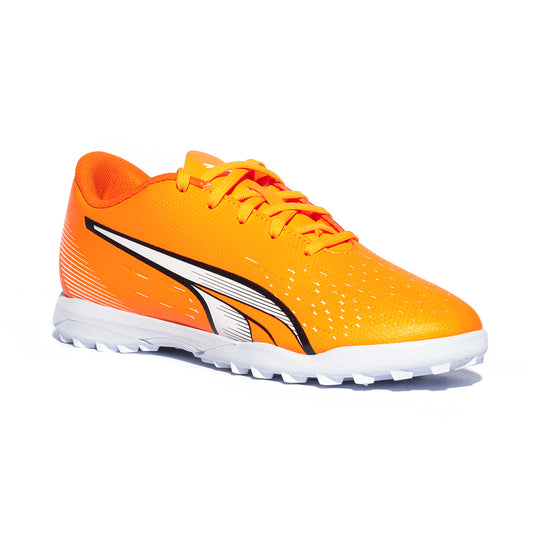 PUMA 107236-01 Orange  White Blue Calcio Bambino 