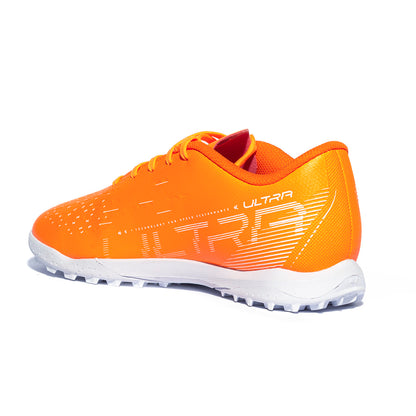 PUMA 107236-01 Orange  White Blue Calcio Bambino 