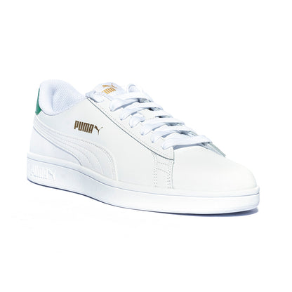 PUMA 365215-36White  White Green Gold