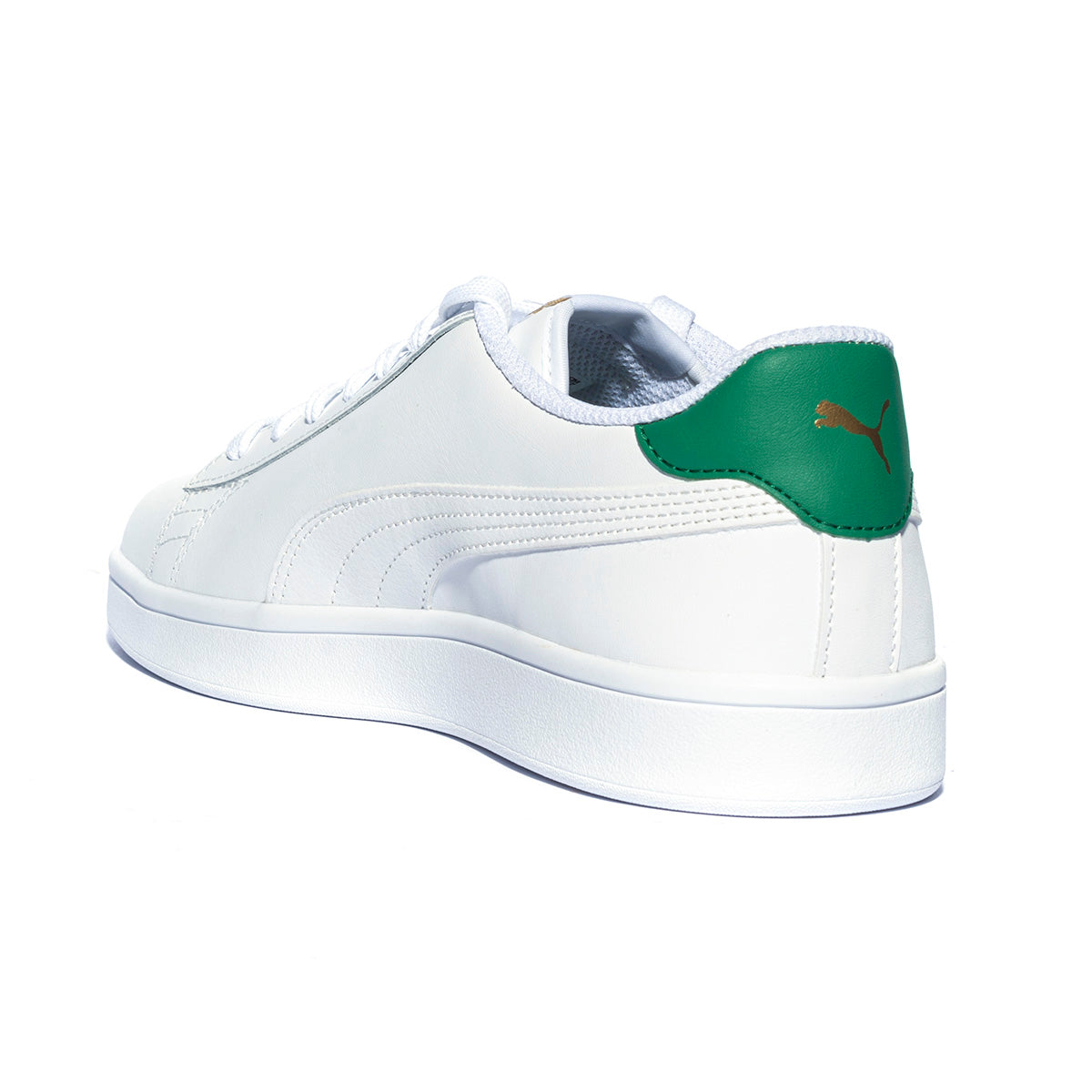 PUMA 365215-36White  White Green Gold