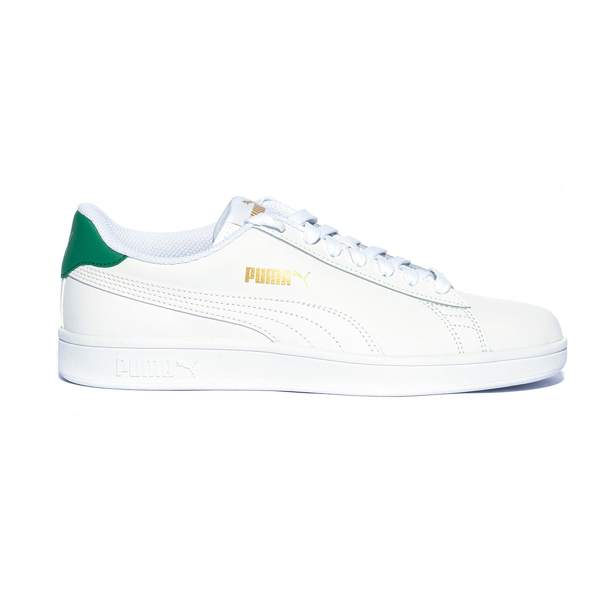 PUMA 365215-36White  White Green Gold