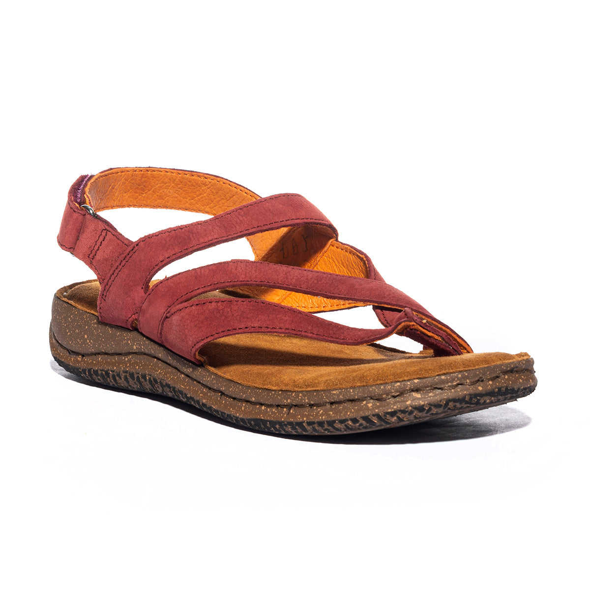 Sandali Zen 438790 Borgogna