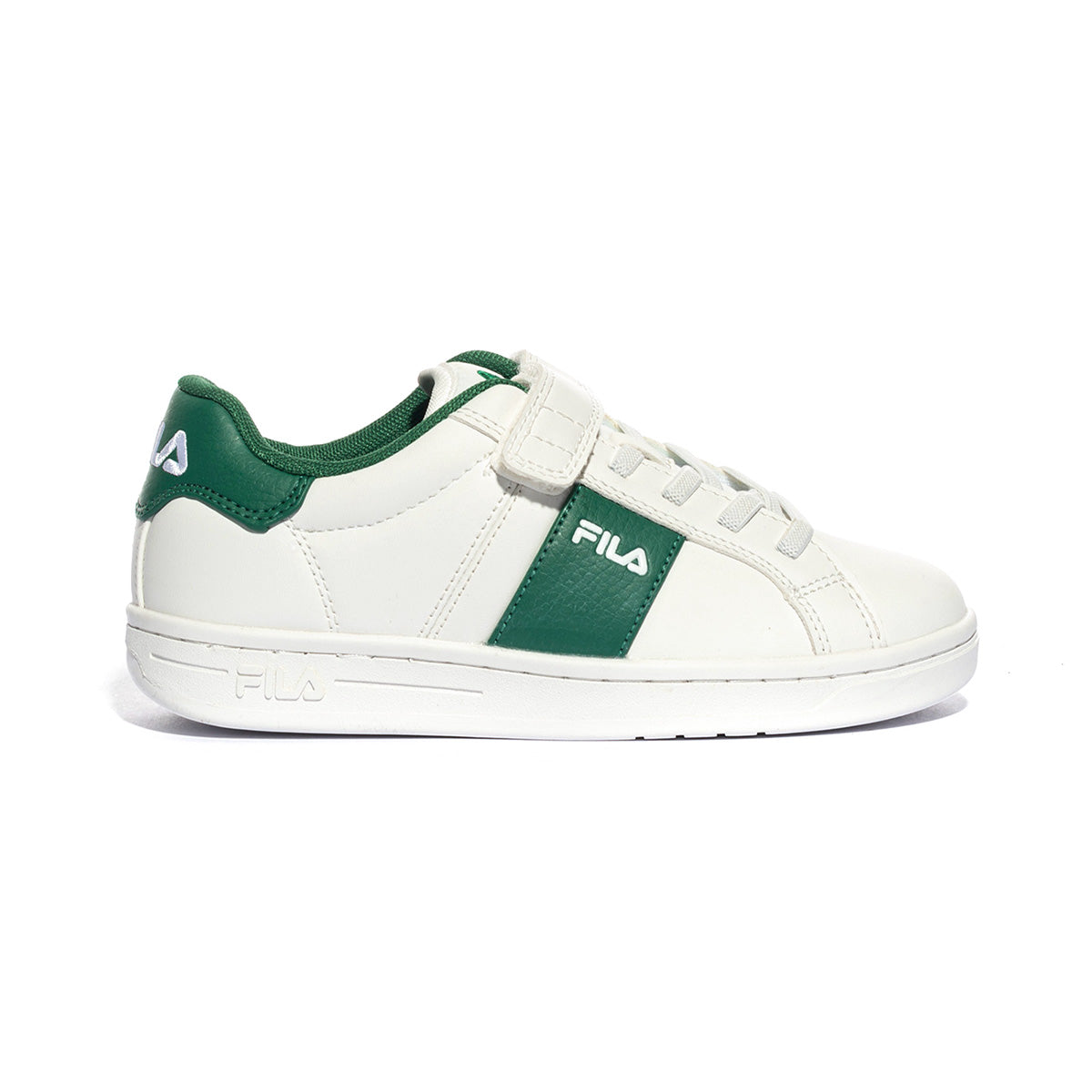 FILA FFK0184 White Green Sneakers Bambino 