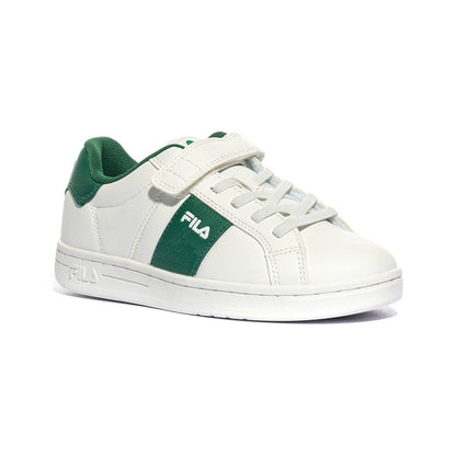 FILA FFK0184 White Green Sneakers Bambino 