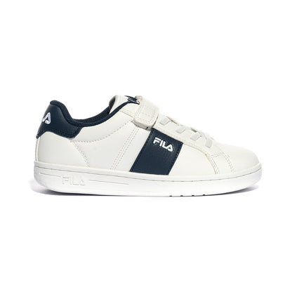 FILA FFK0184 White Navy Sneakers Bambino 