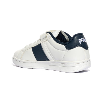 FILA FFK0184 White Navy Sneakers Bambino 