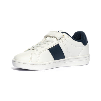 Sneakers FIla Crosscourt Line Velcro Bianche Blu