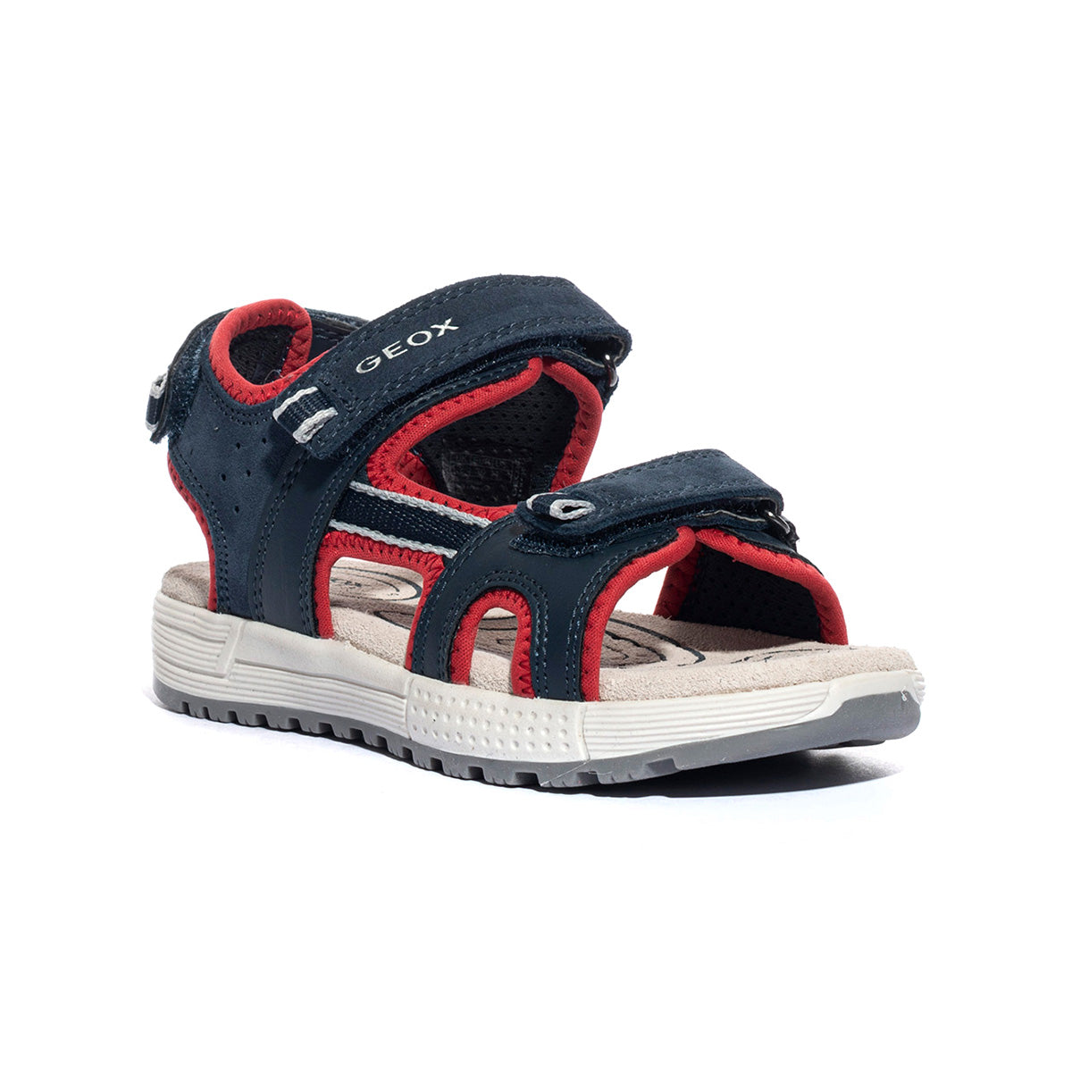 GEOX J35AVANAVY RED C0735