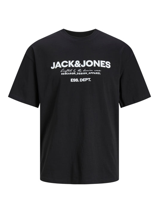 T-Shirt Jack E Jones  Jjgale Tee Ss O-Neck Ln Nera