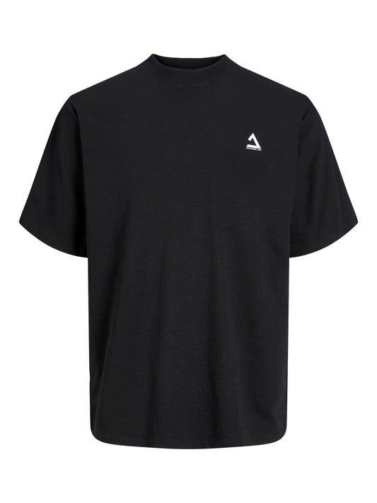 T-Shirt Jack E Jones Jcotriangle Tee Ss Crew Neck Sn Nera