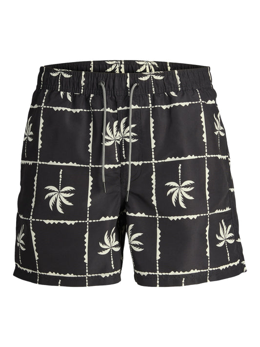 Costume Jack E  Jones Jpstfiji Jjswim Oceanday Ss24 Ly Nero