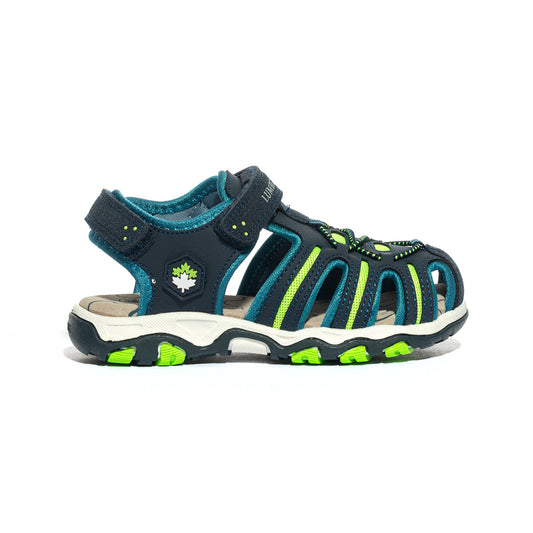 LUMBERJACK SB07606-031NAVY BLUE ACID GREEN M0361