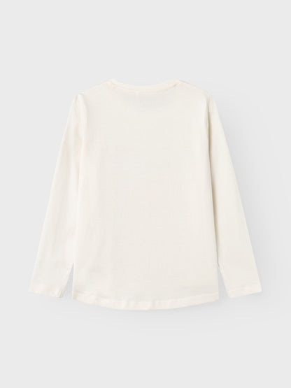 T-Shirt Name It Nkfviolet Ls Loose Top Bianca