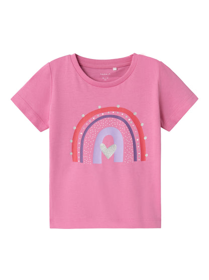 T-Shirt Name It Nmfbeate Ss Top Pb Rosa