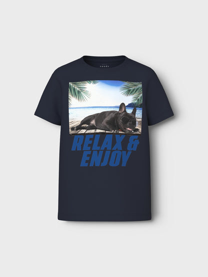 T-Shirt Name It Nkmvoto Ss Top Blu