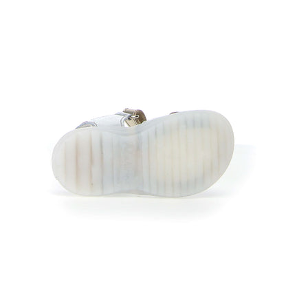 NATURINO 0010502429-30-1Q16 SILVER-PLATINUM-PINK Sandali Bambina 